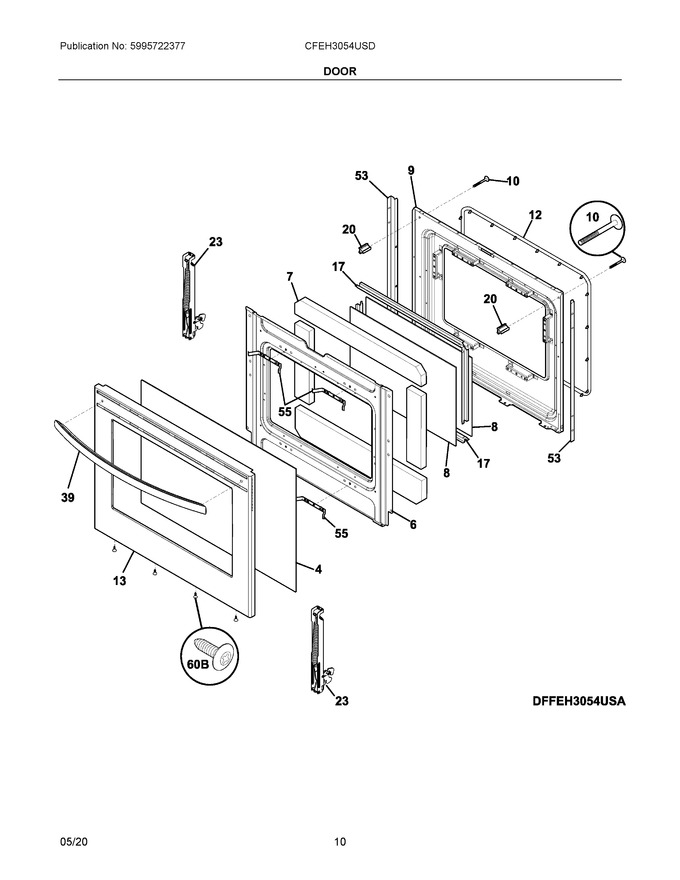 Diagram for CFEH3054USD