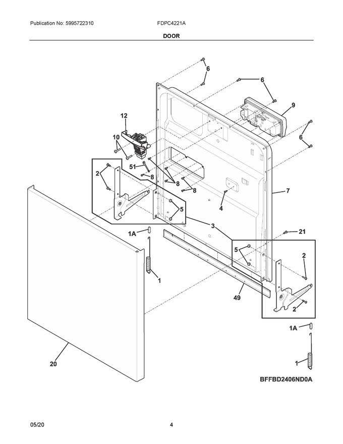 Diagram for FDPC4221AS0A