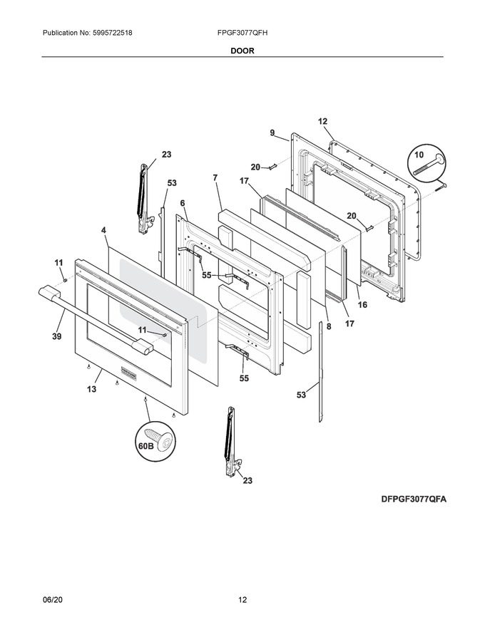 Diagram for FPGF3077QFH