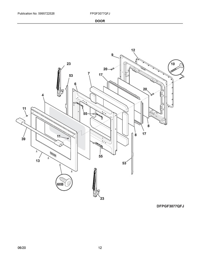 Diagram for FPGF3077QFJ
