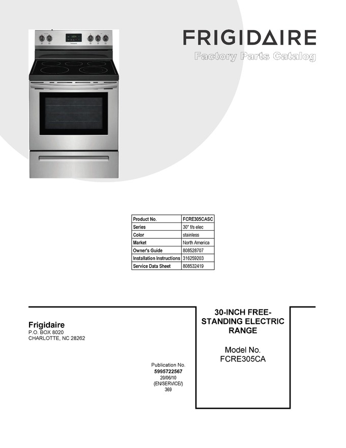 Diagram for FCRE305CASC