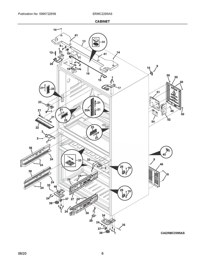 Diagram for ERMC2295AS