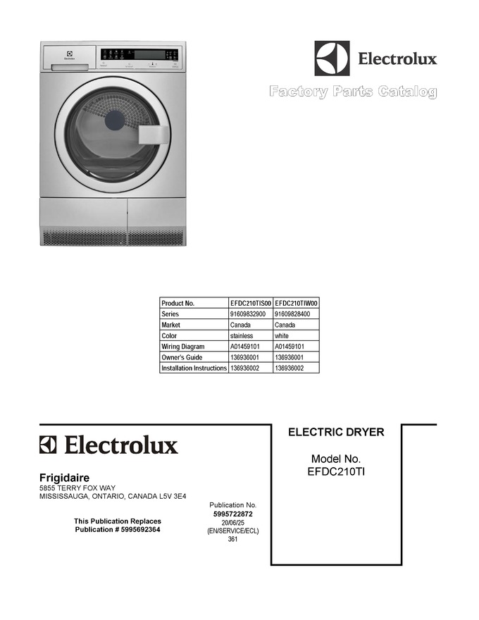 Diagram for EFDC210TIS00