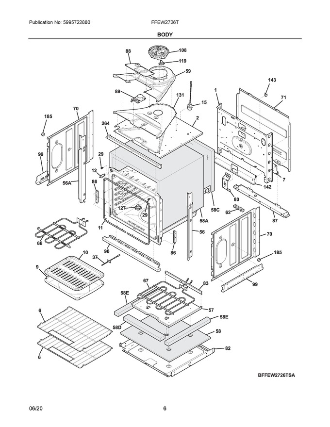 Diagram for FFEW2726TWD