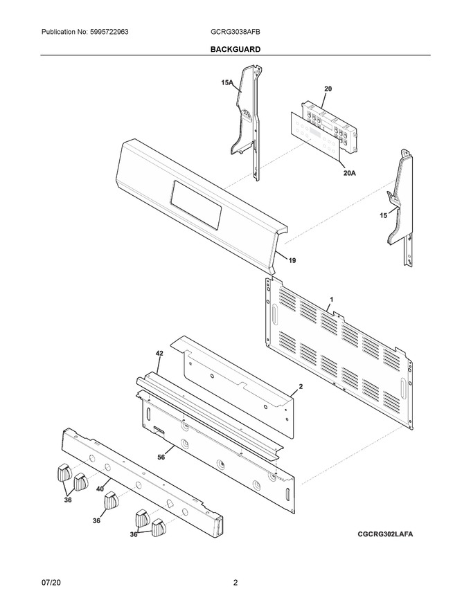 Diagram for GCRG3038AFB