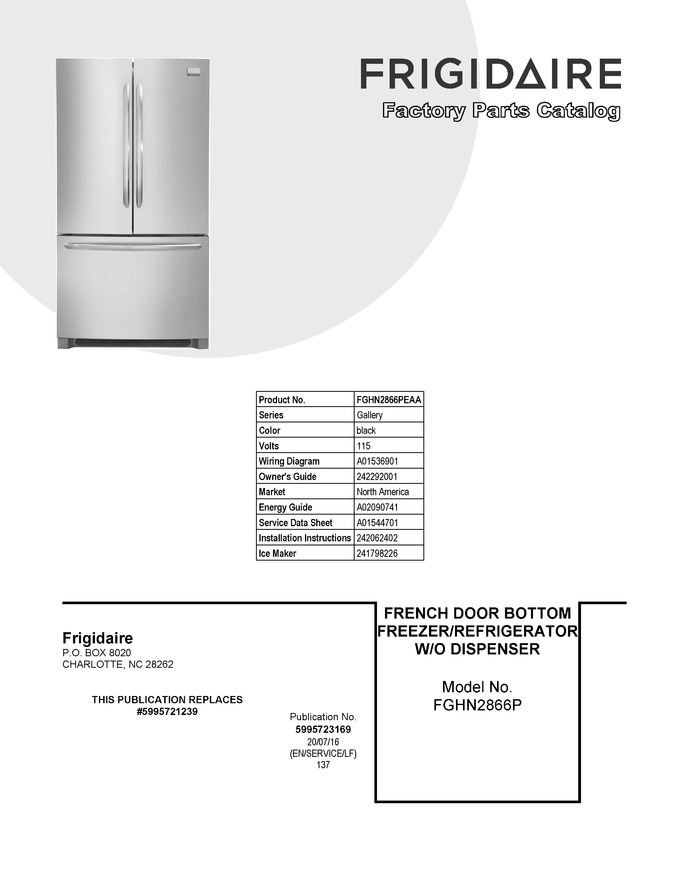 Diagram for FGHN2866PEAA