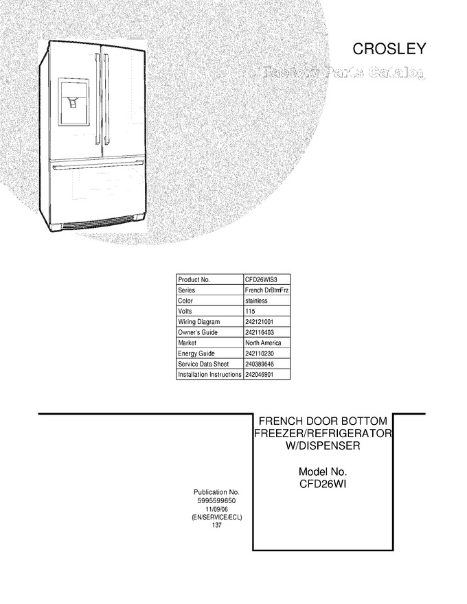Diagram for CFD26WIS3
