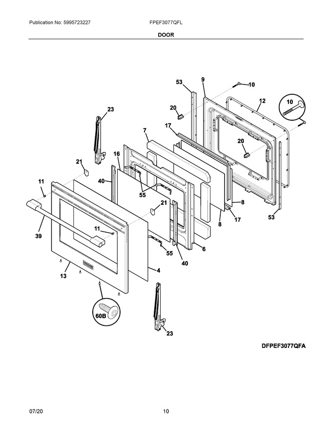 Diagram for FPEF3077QFL