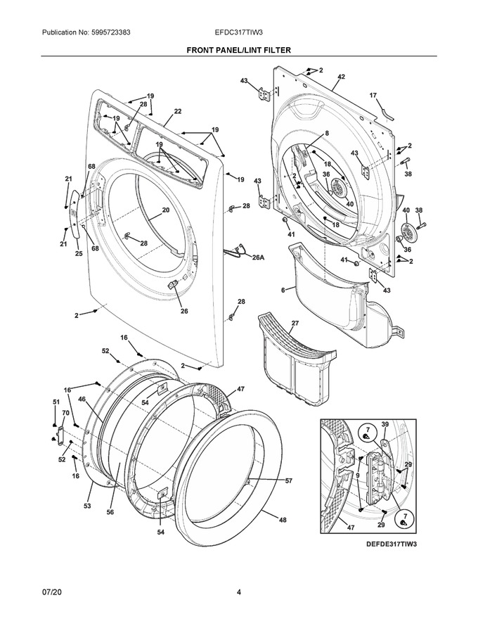 Diagram for EFDC317TIW3