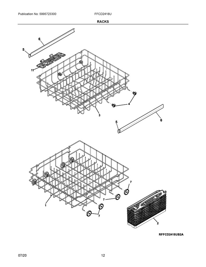 Diagram for FFCD2418UB2A