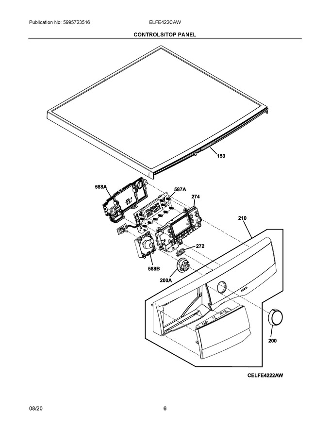 Diagram for ELFE422CAW