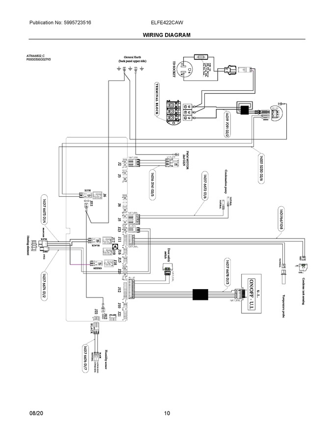 Diagram for ELFE422CAW