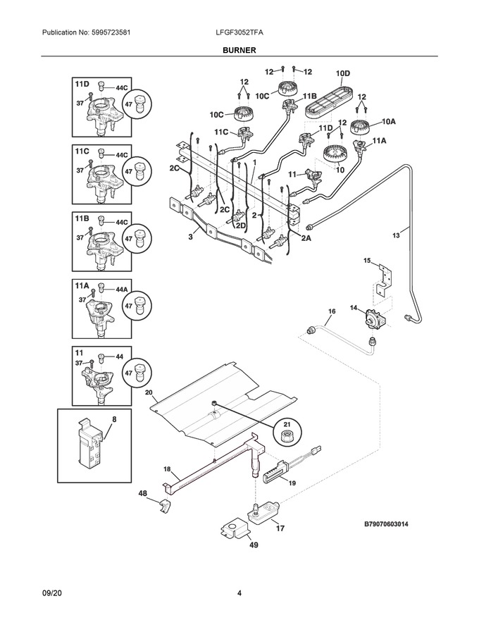 Diagram for LFGF3052TFA