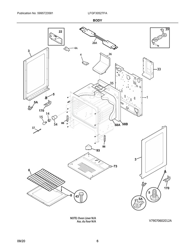 Diagram for LFGF3052TFA