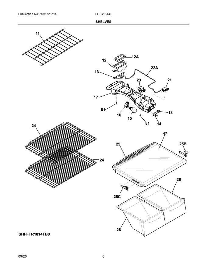 Diagram for FFTR1814TBG
