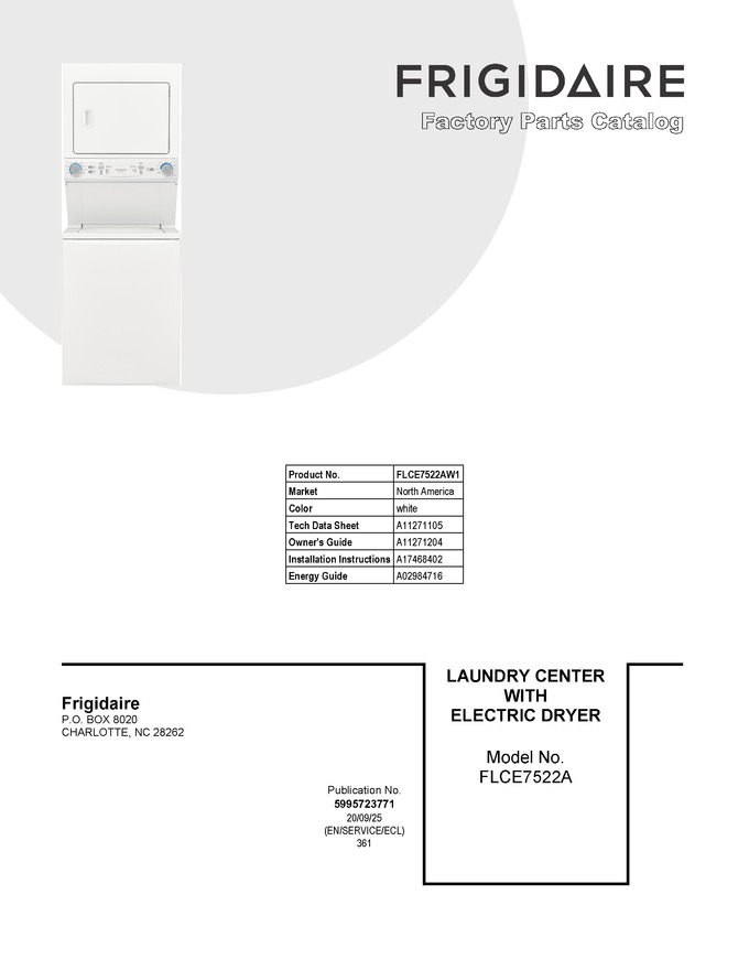 Diagram for FLCE7522AW1