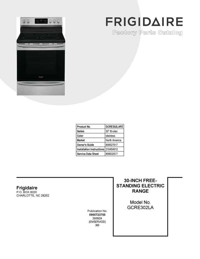 Diagram for GCRE302LAFE