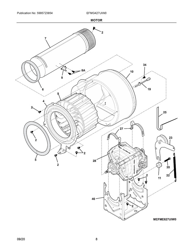 Diagram for EFMG427UIW0
