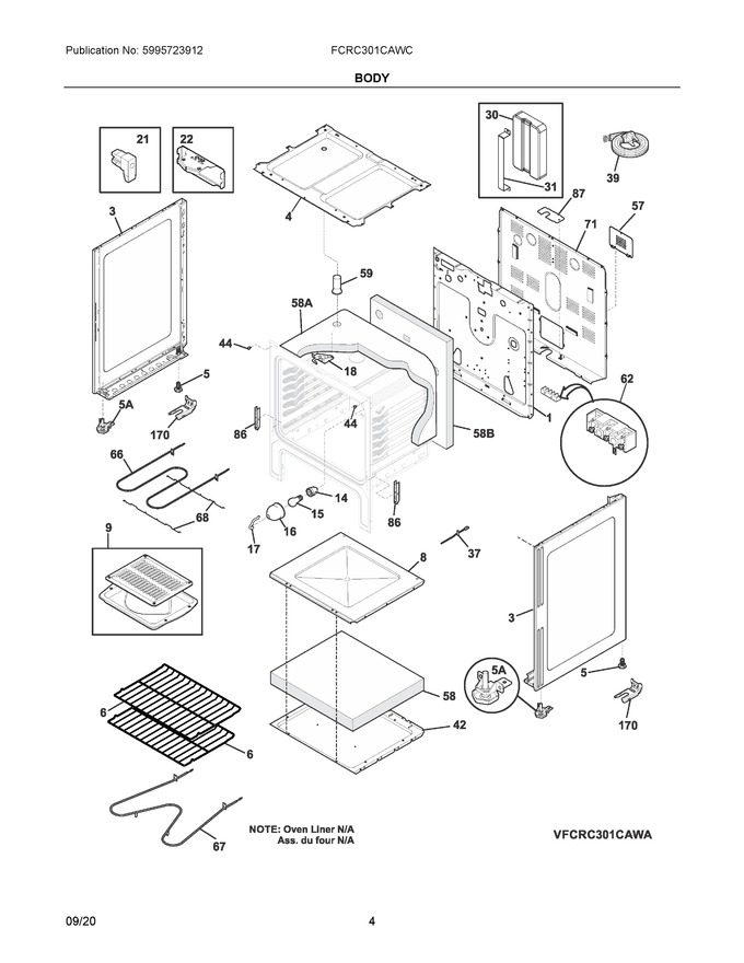 Diagram for FCRC301CAWC