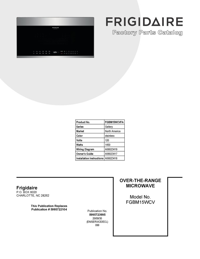 Diagram for FGBM15WCVFA