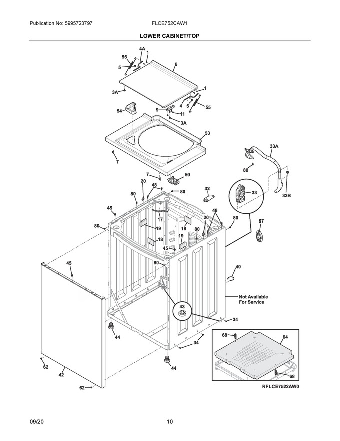 Diagram for FLCE752CAW1