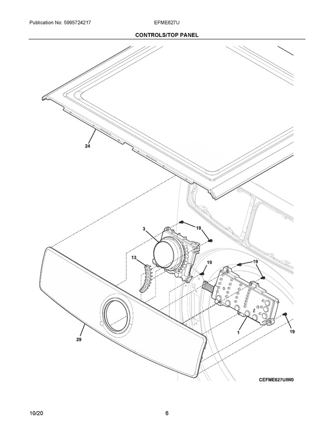 Diagram for EFME627UTT2
