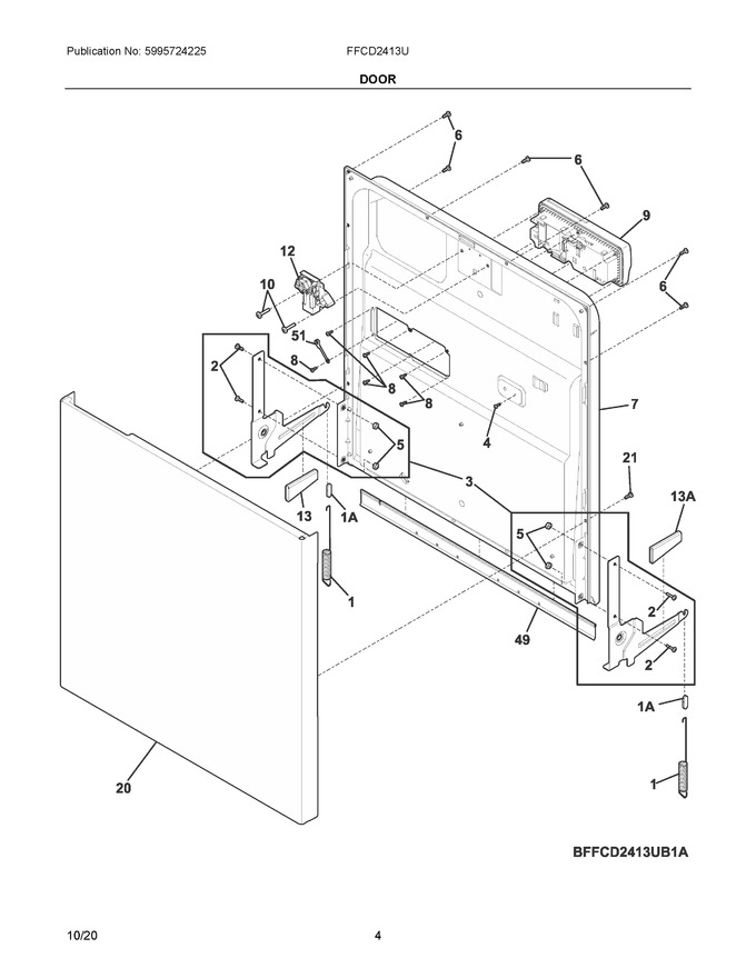 Diagram for FFCD2413US4A