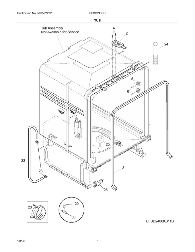 Diagram for FFCD2413UB4A