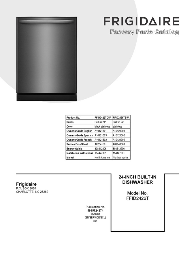 Diagram for FFID2426TS5A