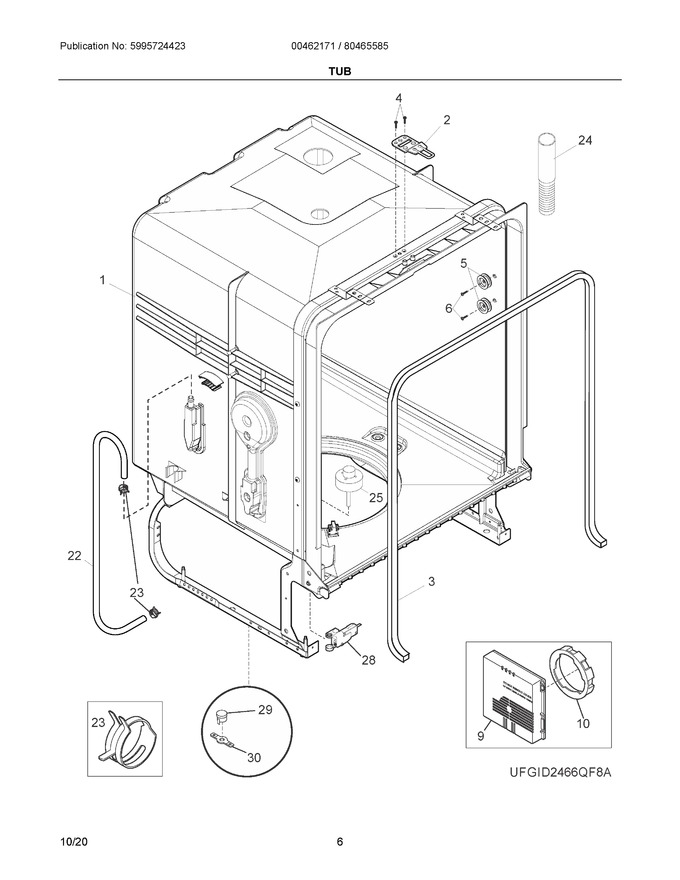Diagram for 004621711A
