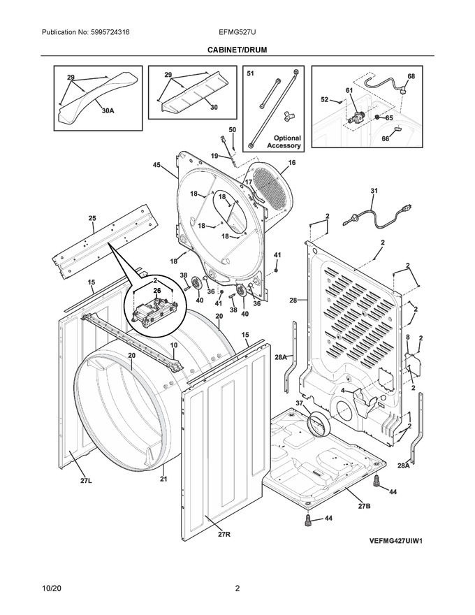 Diagram for EFMG527UIW1