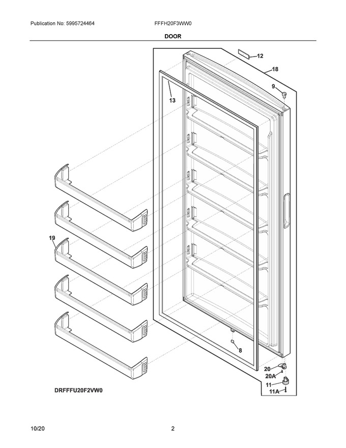 Diagram for FFFH20F3WW0