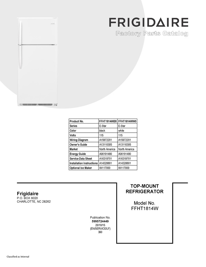 Diagram for FFHT1814WW0
