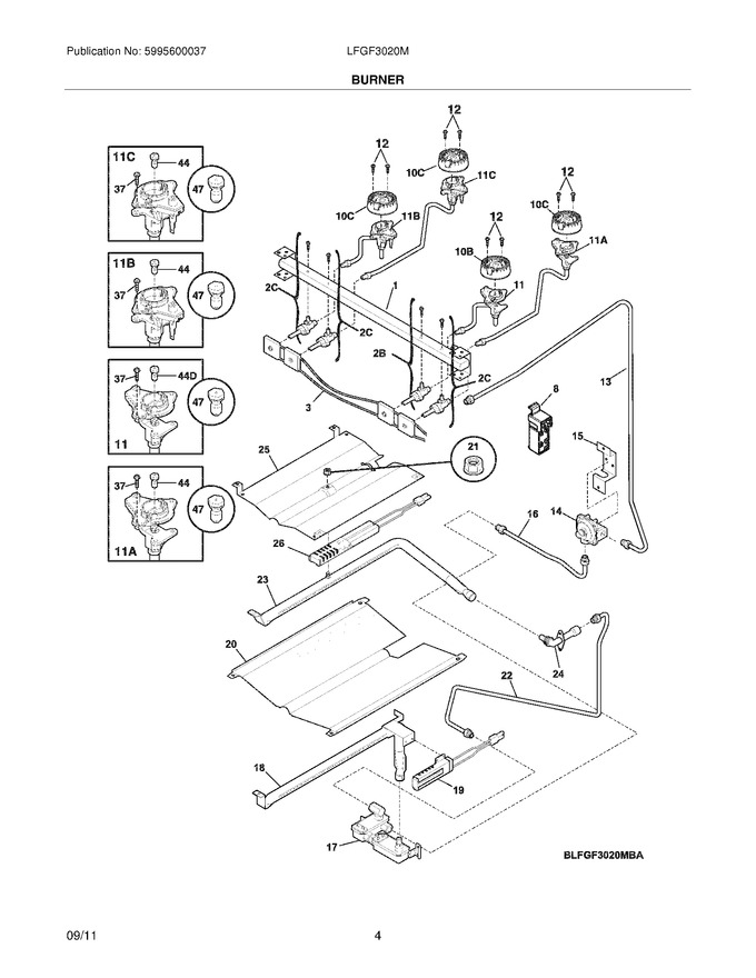 Diagram for LFGF3020MBA
