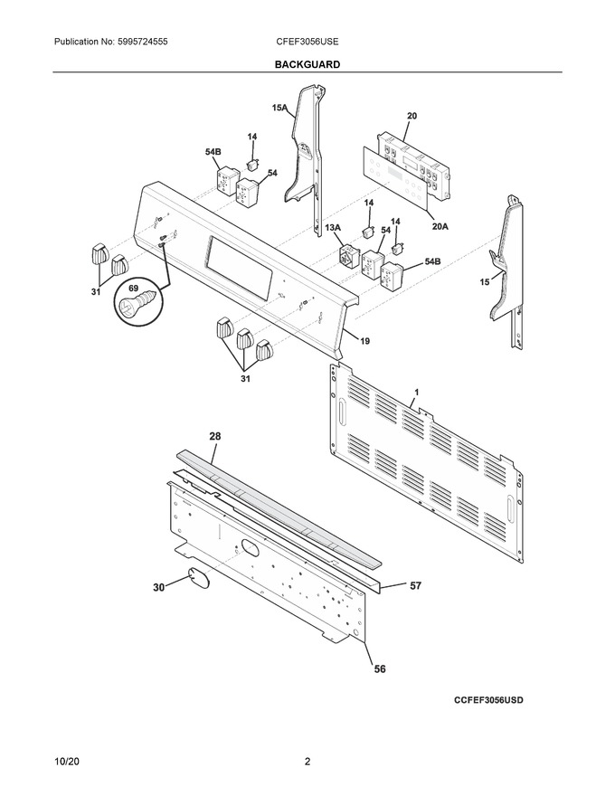 Diagram for CFEF3056USE