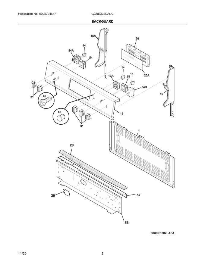 Diagram for GCRE302CADC