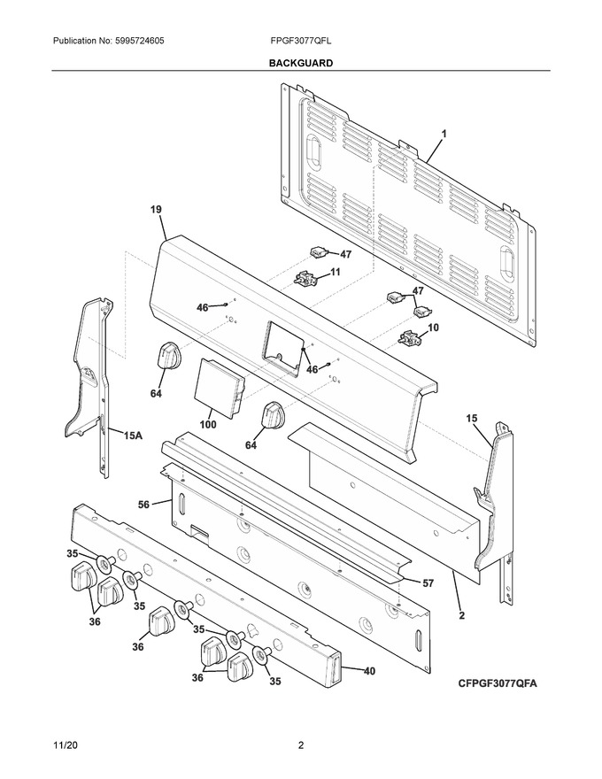 Diagram for FPGF3077QFL