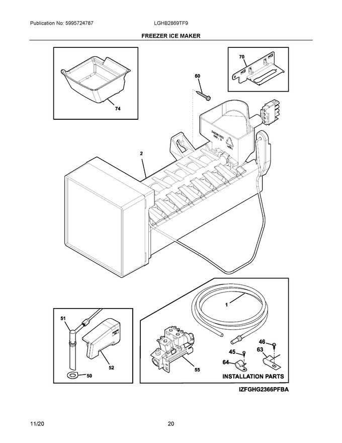 Diagram for LGHB2869TF9