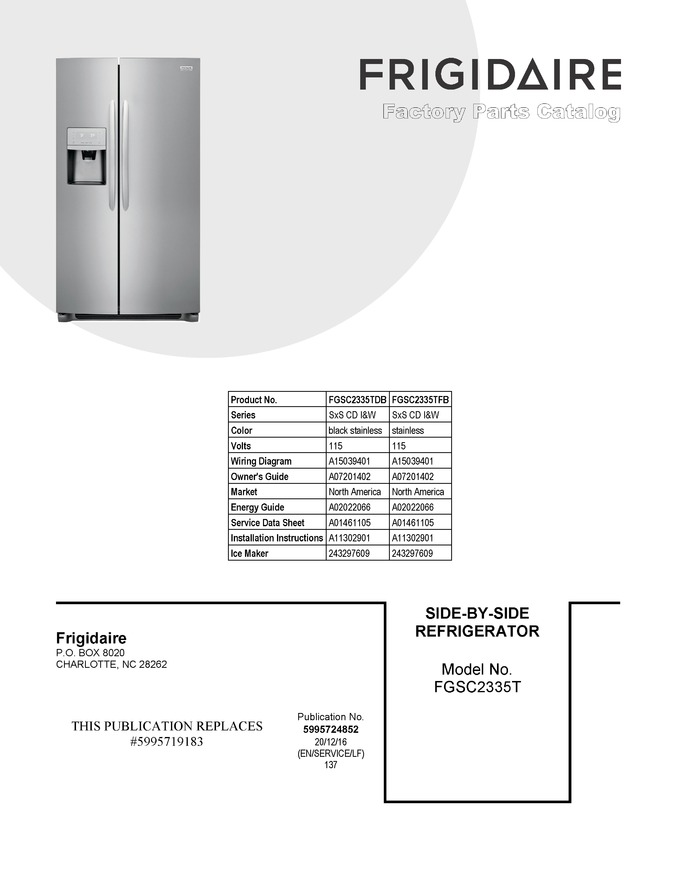Diagram for FGSC2335TDB