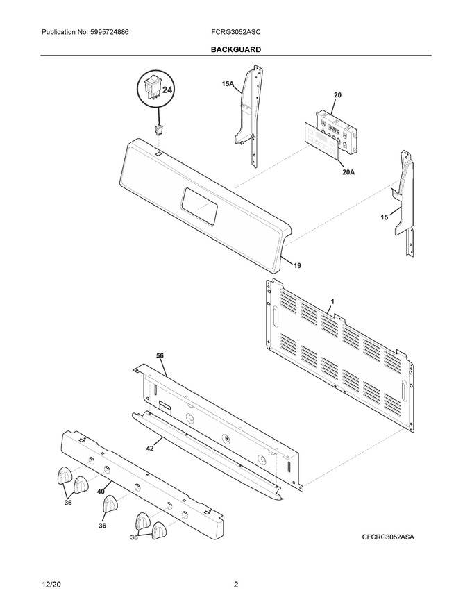 Diagram for FCRG3052ASC