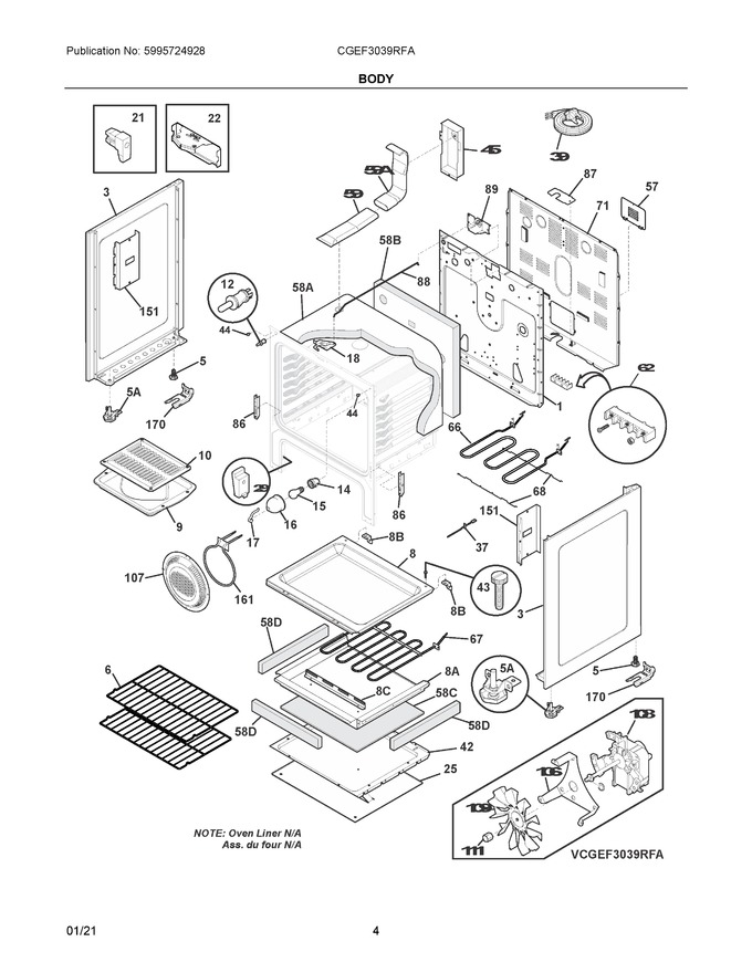 Diagram for CGEF3039RFA