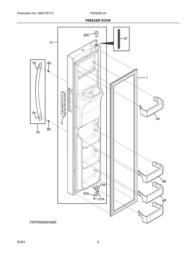 Diagram for FRSS26L3AW0