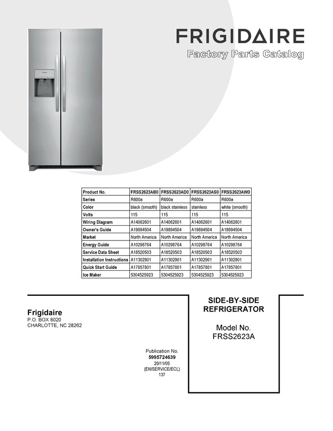 Diagram for FRSS2623AW0