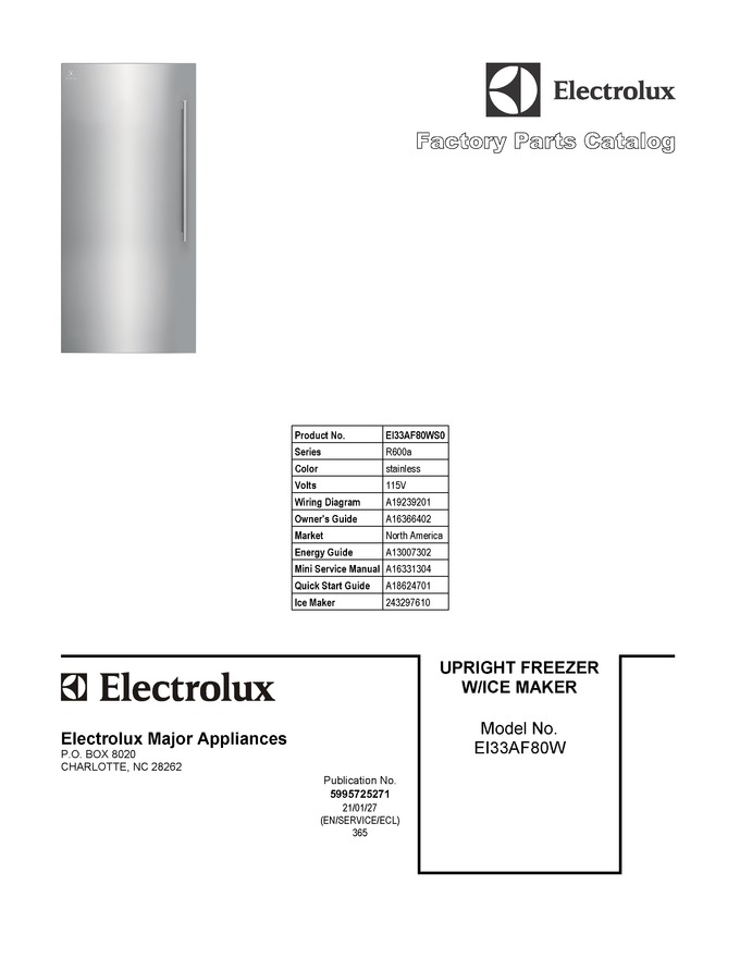 Diagram for EI33AF80WS0