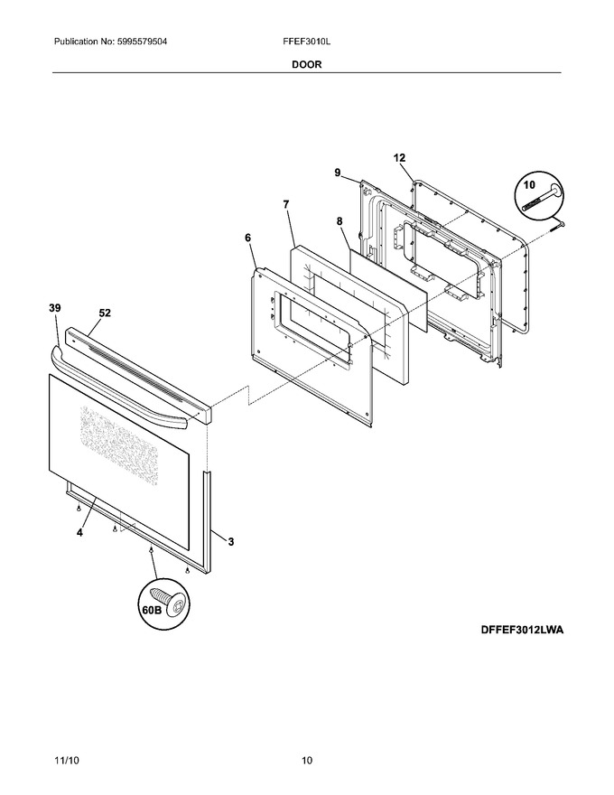 Diagram for FFEF3010LWB
