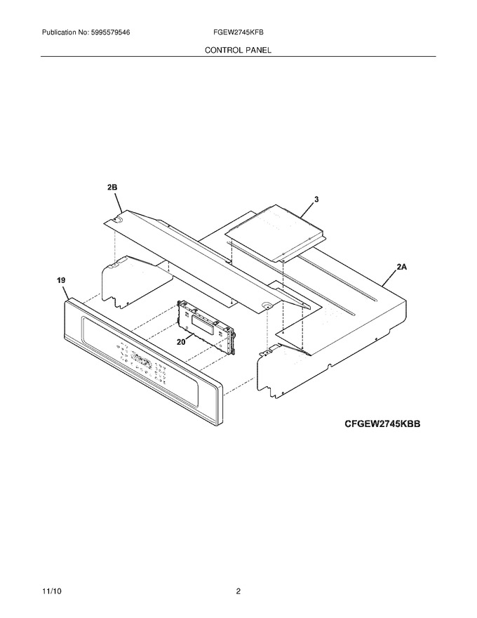 Diagram for FGEW2745KFB