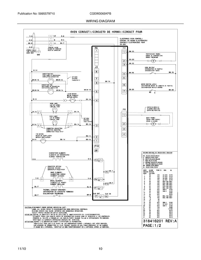 Diagram for CGEW3065KFB
