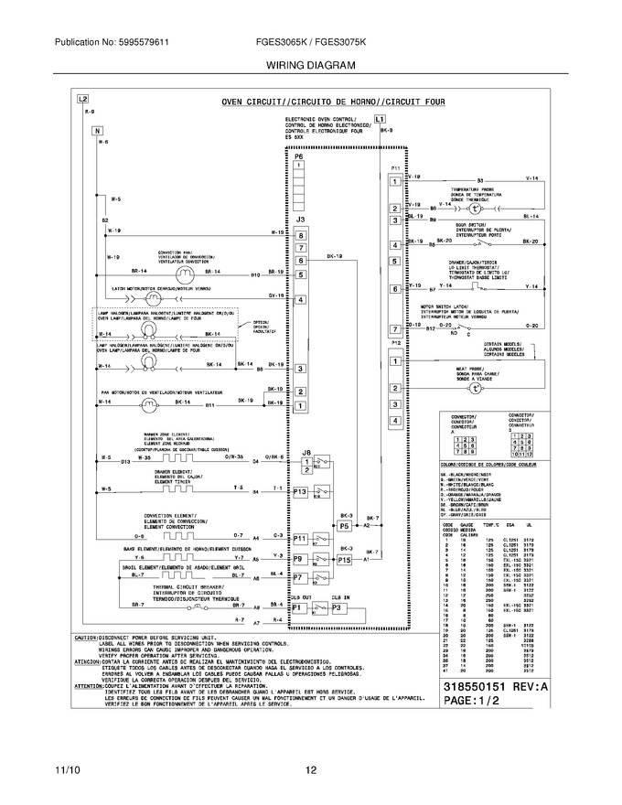 Diagram for FGES3065KBC