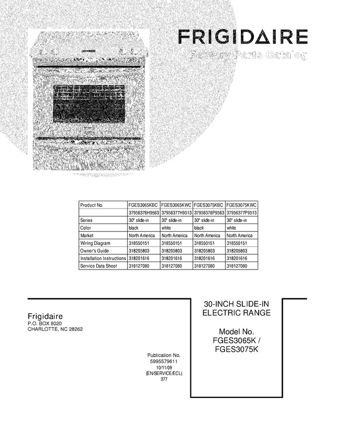 Diagram for FGES3075KBC