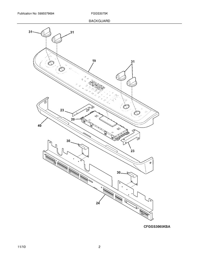 Diagram for FGGS3075KBD